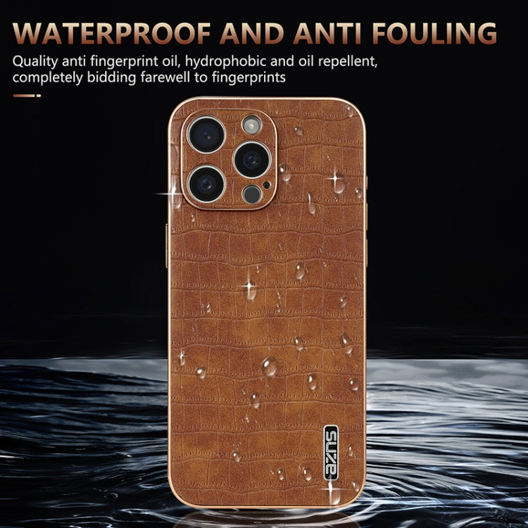 AZNS Apple iPhone 15 / 14 Crocodile Texture Phone Case
