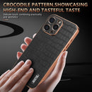 AZNS Apple iPhone 15 / 14 Crocodile Texture Phone Case