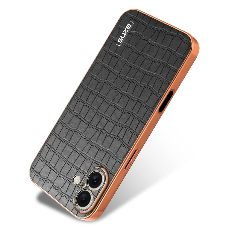 AZNS Apple iPhone 15 / 14 Crocodile Texture Phone Case