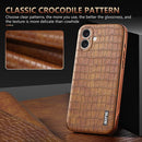 AZNS Apple iPhone 15 / 14 Crocodile Texture Phone Case