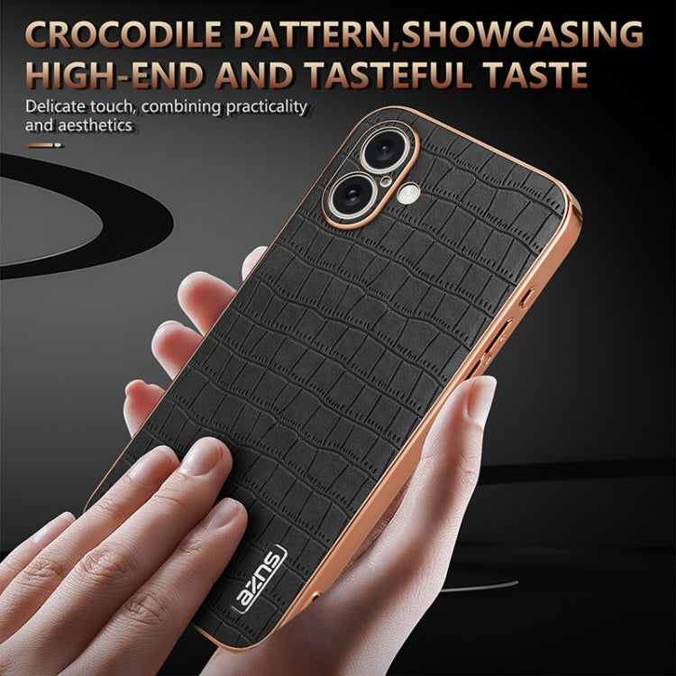 AZNS Apple iPhone 15 / 14 Crocodile Texture Phone Case