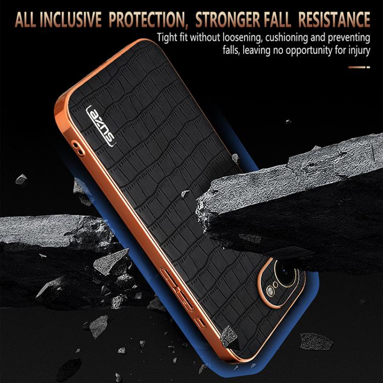 AZNS Apple iPhone Crocodile Texture Phone Case