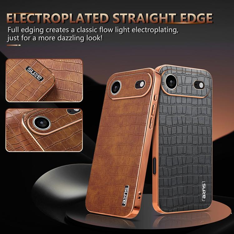 AZNS Apple iPhone Crocodile Texture Phone Case