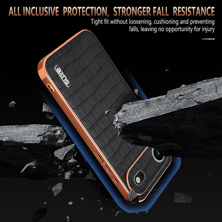 AZNS Apple iPhone Crocodile Texture Phone Case