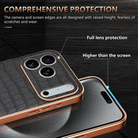 AZNS Apple iPhone Crocodile Texture Phone Case