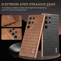AZNS Samsung Galaxy Crocodile Texture Phone Case