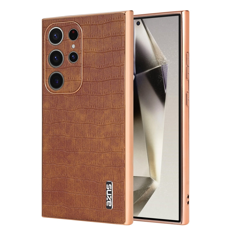 AZNS Samsung Galaxy Crocodile Texture Phone Case