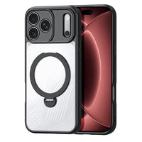 DUX DUCIS Aimo Mag Series MagSafe Ring Holder Frosted Phone Case, For iPhone 17, For iPhone Air