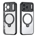 DUX DUCIS Aimo Mag Series MagSafe Ring Holder Frosted Phone Case, For iPhone 17, For iPhone Air