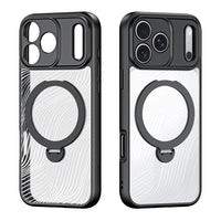 DUX DUCIS Aimo Mag Series MagSafe Ring Holder Frosted Phone Case, For iPhone 17, For iPhone Air