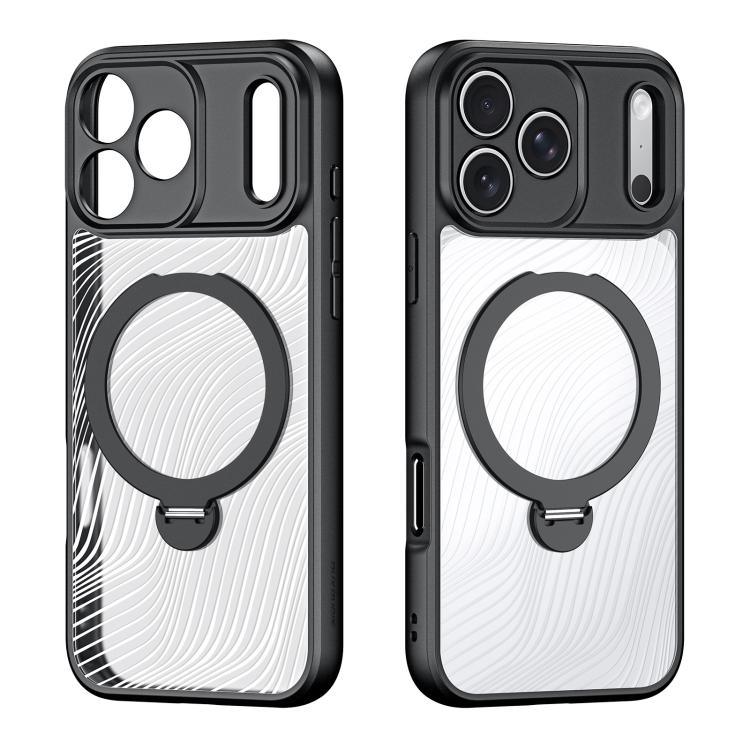 DUX DUCIS Aimo Mag Series MagSafe Ring Holder Frosted Phone Case, For iPhone 17, For iPhone Air