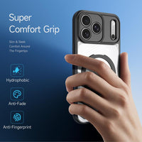 DUX DUCIS Aimo Mag Series MagSafe Ring Holder Frosted Phone Case, For iPhone 17, For iPhone Air
