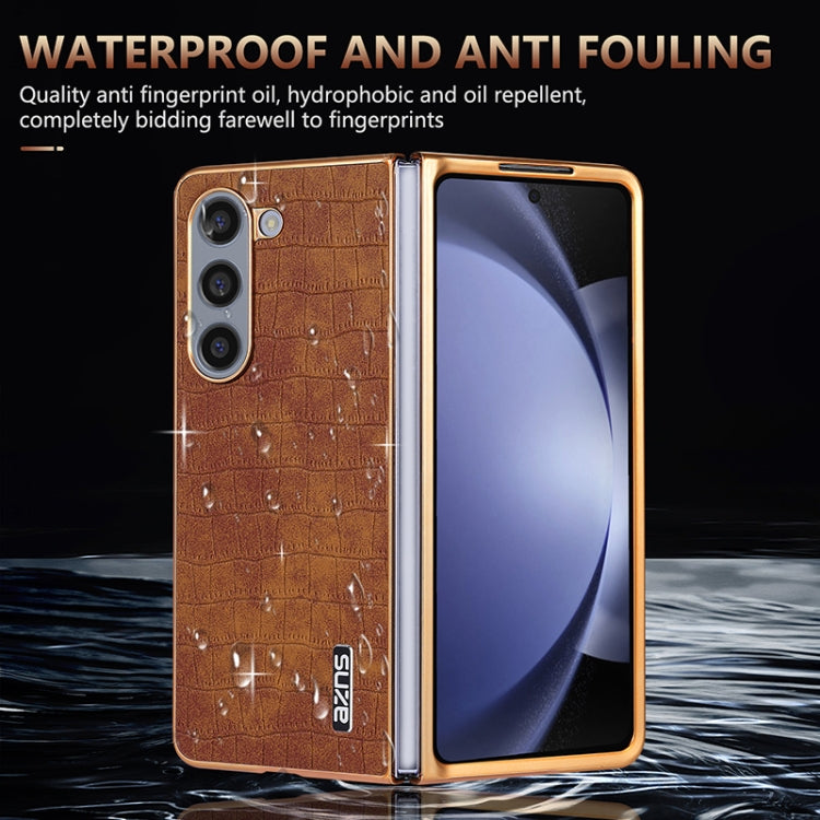 AZNS Samsung Galaxy Z 3 Series Crocodile Texture Phone Case