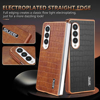 AZNS Samsung Galaxy Z 3 Series Crocodile Texture Phone Case