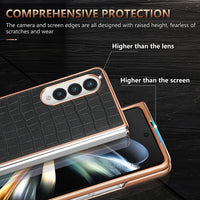 AZNS Samsung Galaxy Z 3 Series Crocodile Texture Phone Case