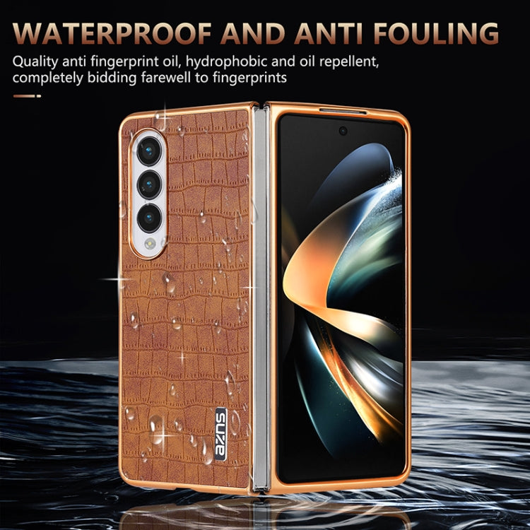 AZNS Samsung Galaxy Z 3 Series Crocodile Texture Phone Case