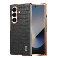AZNS Samsung Galaxy Z Series Crocodile Texture Phone Case