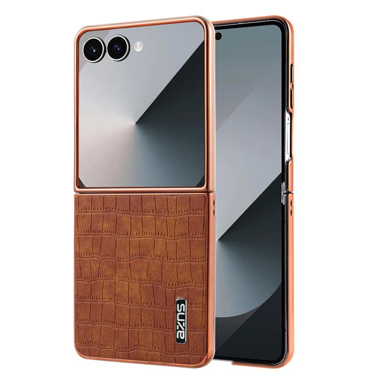 AZNS Samsung Galaxy Z Series Crocodile Texture Phone Case