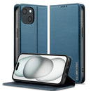 LC.IMEEKE Apple iPhone Frosted PU Wallet Phone Case