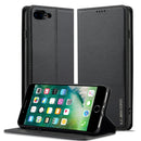 LC.IMEEKE Apple iPhone Frosted PU Wallet Phone Case