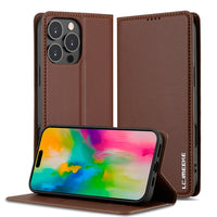 LC.IMEEKE Apple iPhone Fine Texture Phone Case