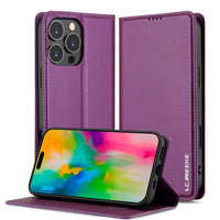 LC.IMEEKE Apple iPhone Fine Texture Phone Case