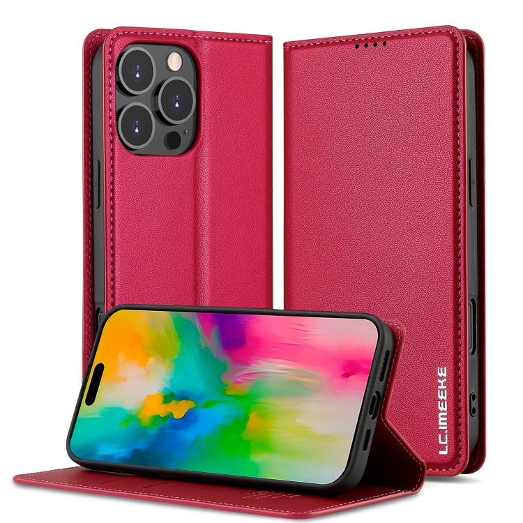 LC.IMEEKE Apple iPhone Fine Texture Phone Case