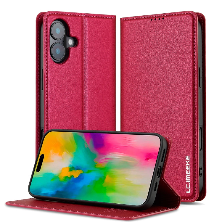 LC.IMEEKE Apple iPhone Fine Texture Phone Case