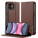 LC.IMEEKE Apple iPhone Frosted PU Wallet Phone Case