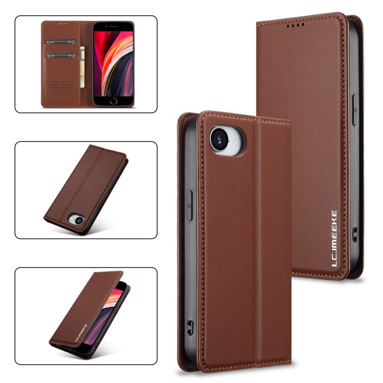 LC.IMEEKE Apple iPhone Fine Texture Phone Case
