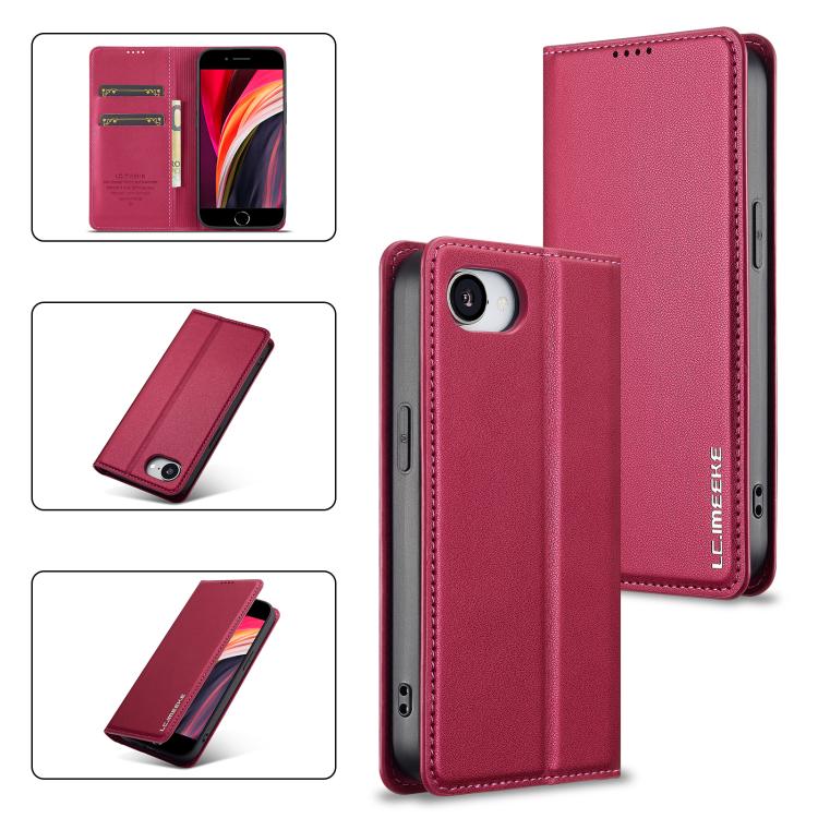 LC.IMEEKE Apple iPhone Fine Texture Phone Case