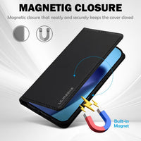 LC.IMEEKE Apple iPhone Frosted PU Wallet Phone Case