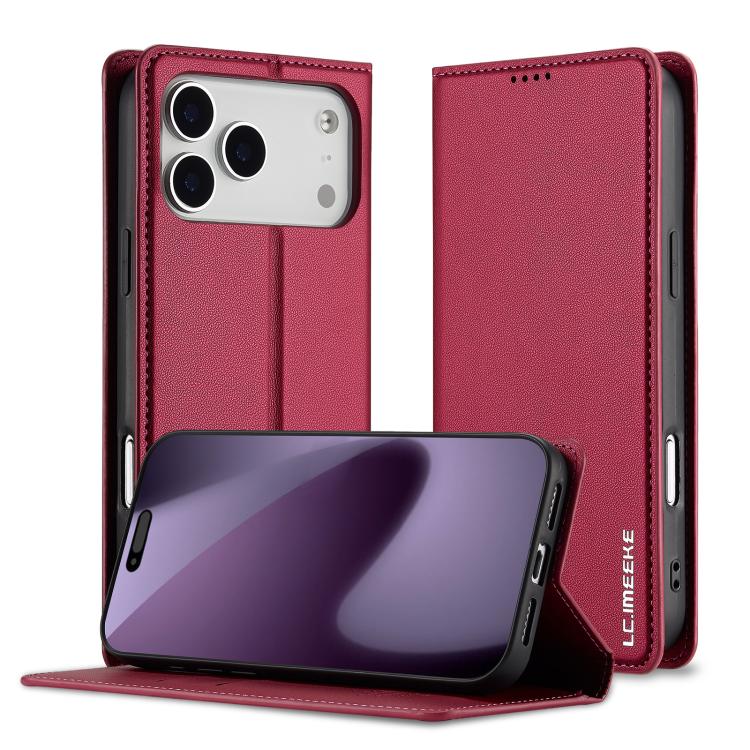 LC.IMEEKE Apple iPhone Fine Texture Phone Case