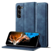 LC.IMEEKE Samsung Galaxy Magnetic Leather Flip Phone Case