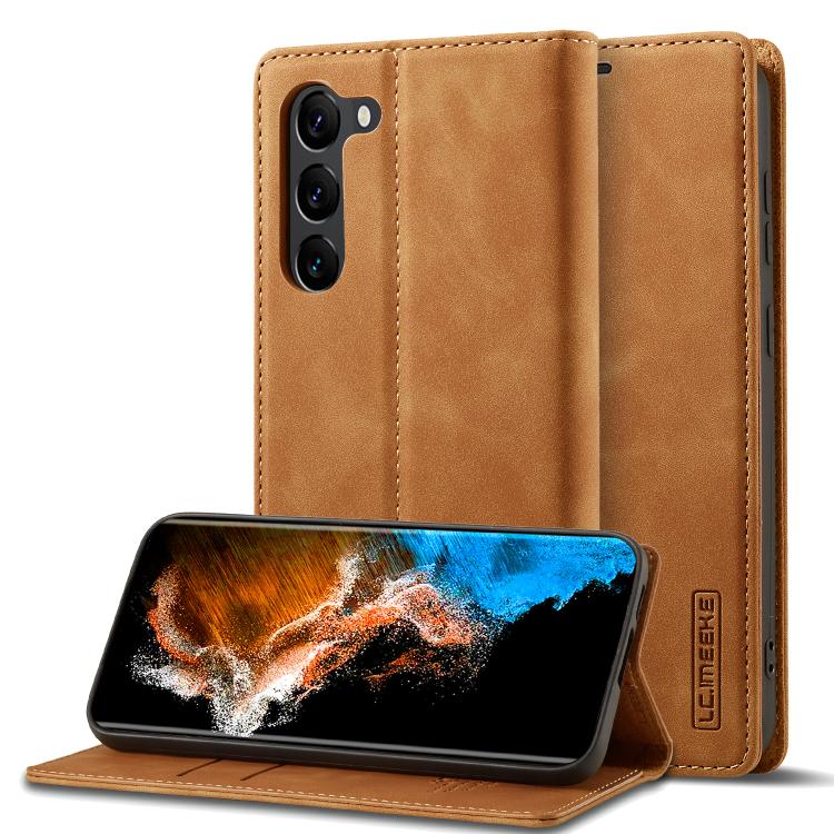 LC.IMEEKE Samsung Galaxy Magnetic Leather Flip Phone Case
