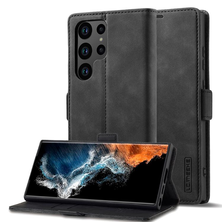 LC.IMEEKE Samsung Galaxy Magnetic Leather Flip Phone Case