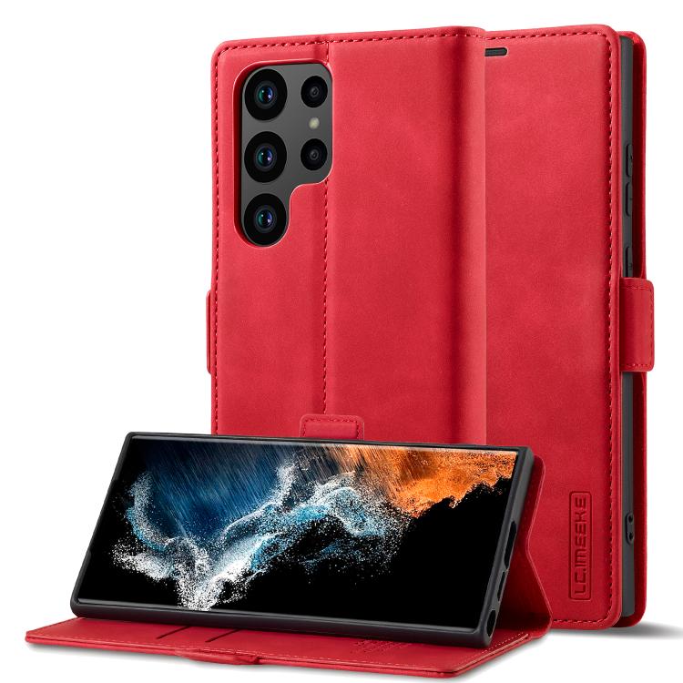 LC.IMEEKE Samsung Galaxy Magnetic Leather Flip Phone Case
