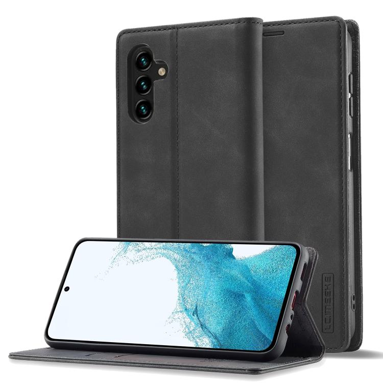 LC.IMEEKE Samsung Galaxy Magnetic Leather Flip Phone Case