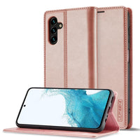 LC.IMEEKE Samsung Galaxy Magnetic Leather Flip Phone Case