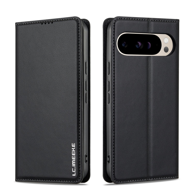 LC.IMEEKE Google Pixel Frosted PU Wallet Phone Case