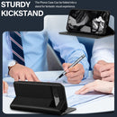 LC.IMEEKE Google Pixel Frosted PU Wallet Phone Case