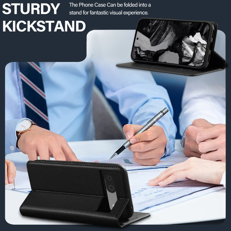 LC.IMEEKE Google Pixel Frosted PU Wallet Phone Case