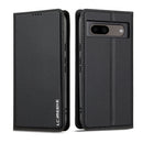 LC.IMEEKE Google Pixel Frosted PU Wallet Phone Case