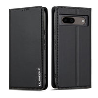 LC.IMEEKE Google Pixel Frosted PU Wallet Phone Case