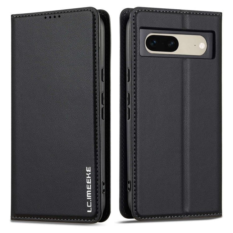 LC.IMEEKE Google Pixel Frosted PU Wallet Phone Case