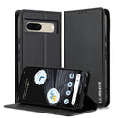 LC.IMEEKE Google Pixel Frosted PU Wallet Phone Case