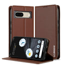LC.IMEEKE Google Pixel Frosted PU Wallet Phone Case