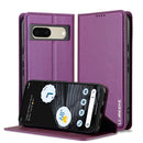 LC.IMEEKE Google Pixel Frosted PU Wallet Phone Case