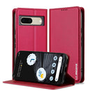 LC.IMEEKE Google Pixel Frosted PU Wallet Phone Case