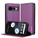 LC.IMEEKE Google Pixel Frosted PU Wallet Phone Case